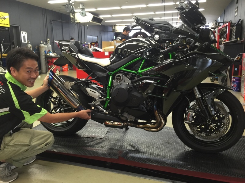 kawasaki 「ＮＩＮＪＡ Ｈ２」 をもっとも販売しているＳＨＯＰ？！: ナップス ベイサイド幸浦通信